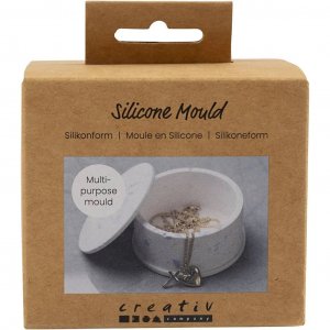 Moule en silicone - Pot avec couvercle 1 pi�ce