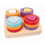 Jeu d\\\'association de formes en bois