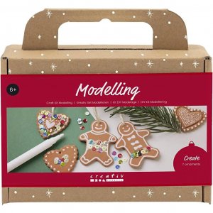 Kit DIY - Décoration de gâteaux de Noël en pâte à modeler Kit DIY - Décoration de gâteaux de Noël en pâte à modeler