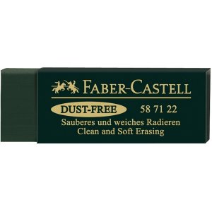 Gomme Faber-Castell Art Eraser - Vert Gomme Faber-Castell Art Eraser - Vert