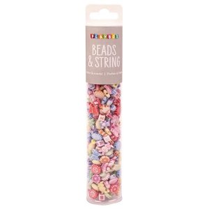 Perles et lettres pastel assorties - 350 pi�ces