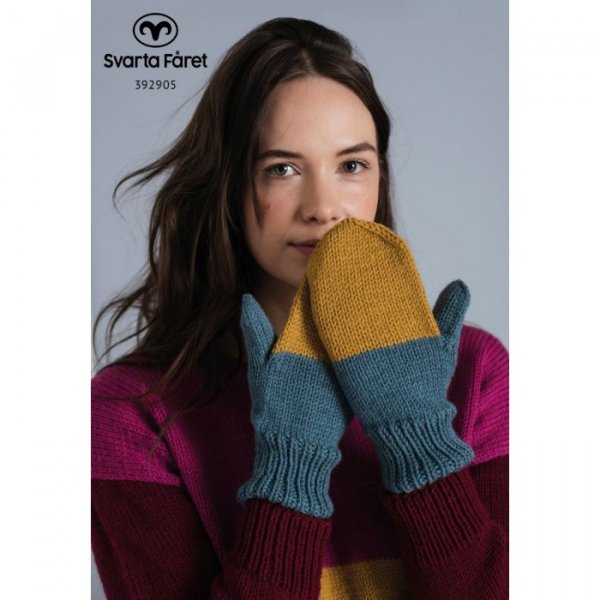 Patron tricot - Mitaines blocs