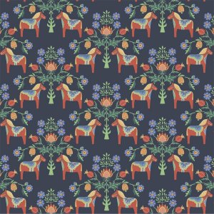 Toile cirée textile Risa marine Toile cirée textile Risa marine
