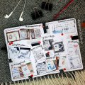 Image client Washitape, paquet de 6, noir