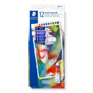 Peinture aquarelle 12 ml - 12 couleurs Peinture aquarelle 12 ml - 12 couleurs