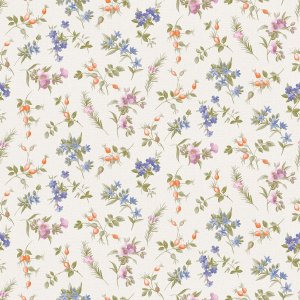 Toile cirée à motif d'églantier Toile cirée à motif d'églantier