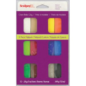Sculpey Clay Multipack 28g - Classique Sculpey Clay Multipack 28g - Classique