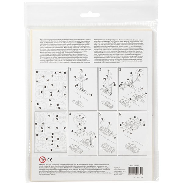 Figurine de construction 3D - camionnette