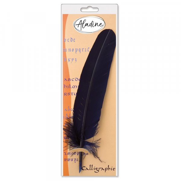 Stylo plume découpé à la main