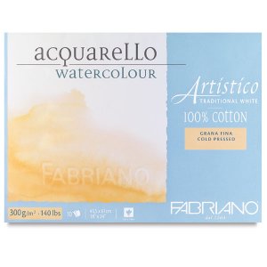 Bloc aquarelle Fabriano 300 g gräng fin Bloc aquarelle Fabriano 300 g gräng fin