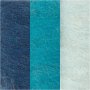 Laine cardée - harmonie bleue - 3 x 10 g