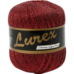 Fil Lurex - rouge - 25 g Fil Lurex - rouge - 25 g