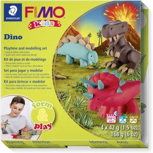 Coffret Fimo Kids Form&Play - Dino Coffret Fimo Kids Form&Play - Dino