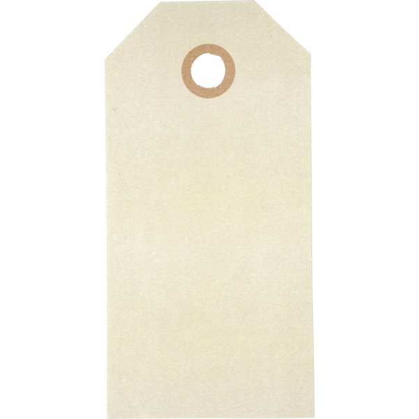Marqueurs Manille - crme - 5 x 10 cm - 20 pcs