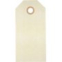 Marqueurs Manille - crme - 5 x 10 cm - 20 pcs