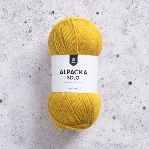 Alpaga Solo 50g - Jaune miel Alpaga Solo 50g - Jaune miel