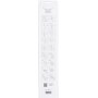 Bandes toiles - rouge - blanc - 6,5+11,5 cm, 48 bandes