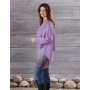 Patron tricot - Cardigan avec large col en dentelle
