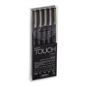Touch Fineliner - 5 pièces Touch Fineliner - 5 pièces