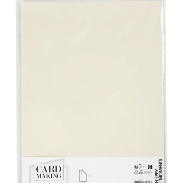 Papier vélin - Blanc cassé - A4 - 100 g - 10 feuilles Papier vélin - Blanc cassé - A4 - 100 g - 10 feuilles