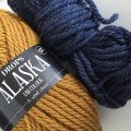 Image client Fil DROPS Alaska Uni Color - 50g - Moutarde (58)
