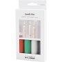 Stylos lumineux - Noir, vert, gris clair, rouge - 4 x 30 ml