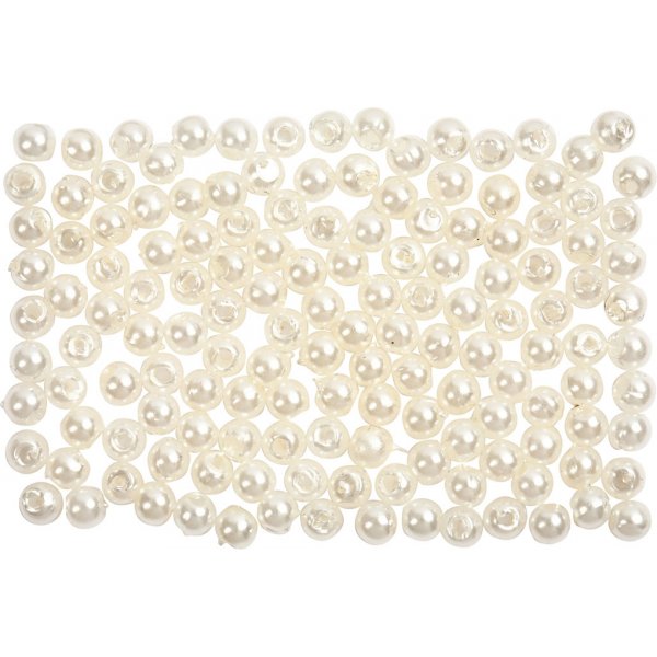 Perles de cire - nacre - 150 pcs