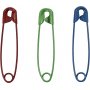 pingles de sret - couleurs mlanges - 10 x 100 pcs