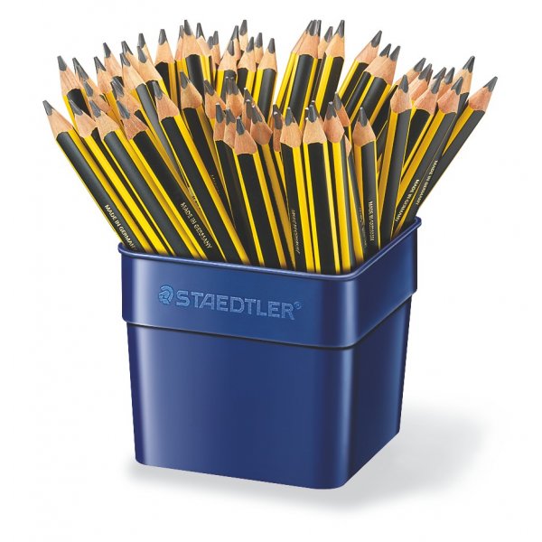 Crayons Noris Jumbo en bote mtallique - 72 crayons