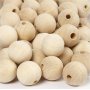 Perles en bois - 20 mm - 200 pcs