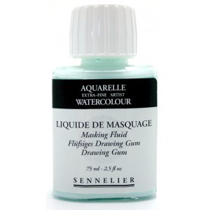 Médium aquarelle Sennelier Gomme à dessin liquide - 75ml Médium aquarelle Sennelier Gomme à dessin liquide - 75ml