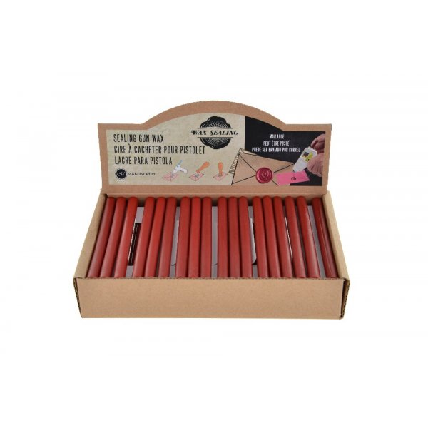 Cire  cacheter pour pistolet, paquet de 72