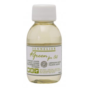 Huile médium Sennelier Greenforoil - Nettoyant Pinceaux Huile médium Sennelier Greenforoil - Nettoyant Pinceaux