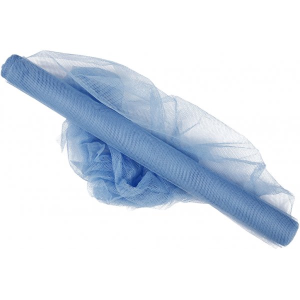 Tulle - bleu clair - 5 m