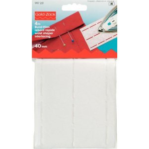 Entretoise de ceinture (Prof. spacer) 40 mm blanc 4 m Entretoise de ceinture (Prof. spacer) 40 mm blanc 4 m