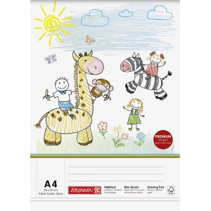 Bloc à dessin - A4 100g (75 pages) Bloc à dessin - A4 100g (75 pages)