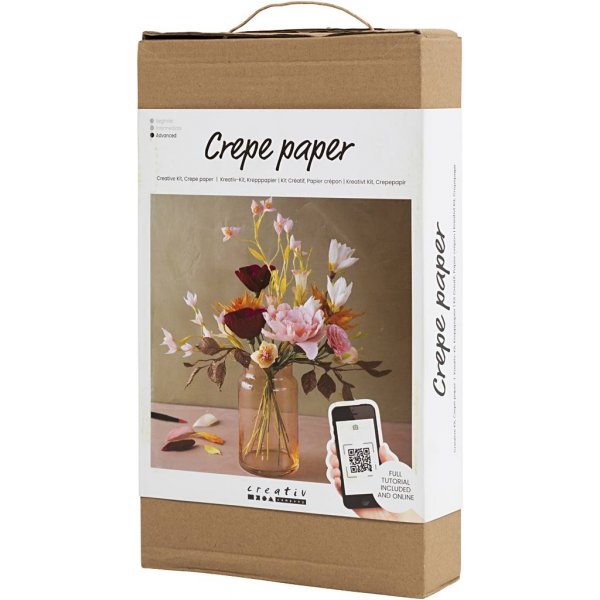 Kit DIY Papier Crpe - Bouquet