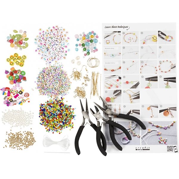 Commencez Kit DIY Bijoux Couleurs Vibrantes