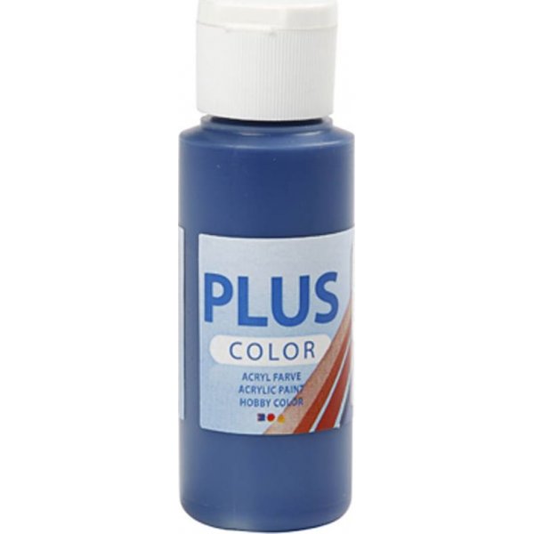 Peinture Plus Color Hobby - bleu marine - 60 ml