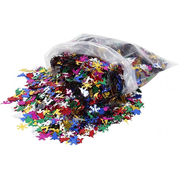 Paillettes - couleurs mtallises - 250 g