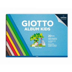 Bloc à dessin Giotto Coloré 20 pages 120g - A4 Bloc à dessin Giotto Coloré 20 pages 120g - A4