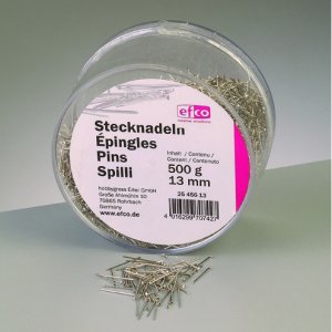 Epingle à bouton 13 mm - fer nickelé 500 g Epingle à bouton 13 mm - fer nickelé 500 g