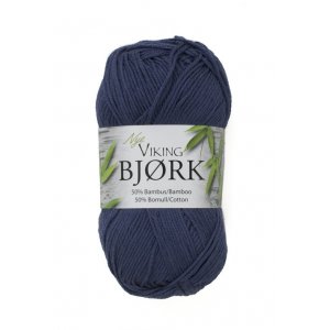 Fil Viking Bouleau 50g - Bleu foncé (525) Fil Viking Bouleau 50g - Bleu foncé (525)