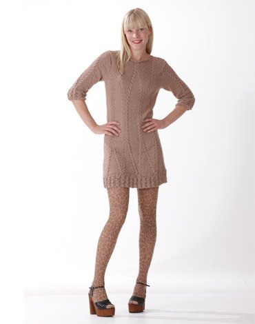 Patron tricot - Tunique tresse (dame)