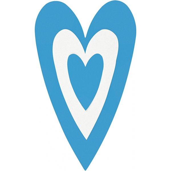 Poinons couche sur couche - Coeurs - 3 pcs