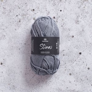 Fil Black Sheep Stina 8/8 50g - Gris (208) Fil Black Sheep Stina 8/8 50g - Gris (208)