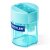 Taille-Crayon Cyan avec Récipient - Double Trou Taille-Crayon Cyan avec Récipient - Double Trou