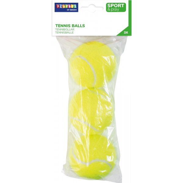 Balles de tennis 3 pièces