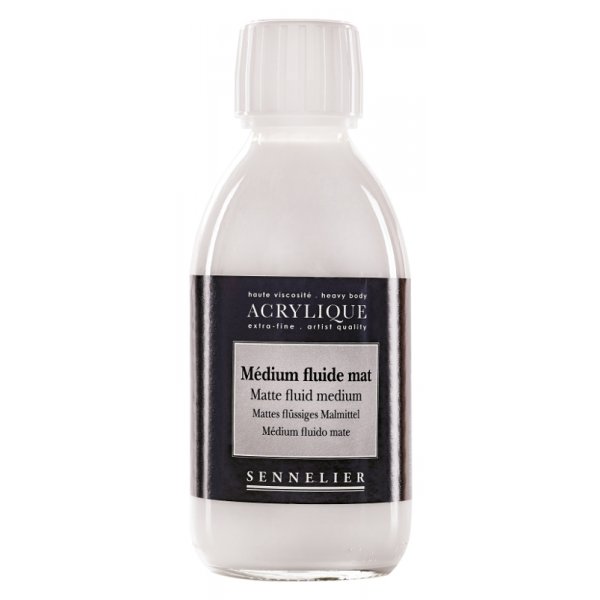 Mdium Acrylique Sennelier - Mdium Fluide Mat