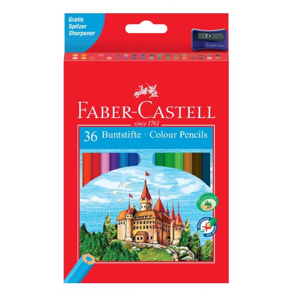 Crayons de couleur Chteau - 36 couleurs